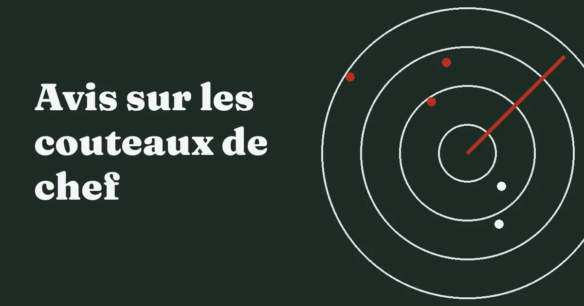 Avis sur les couteaux de chef